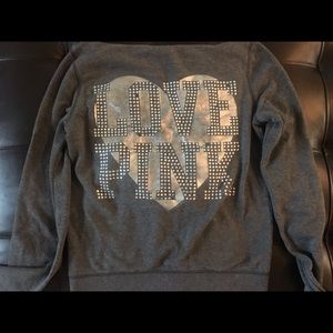 Victoria’s Secret Pink Rhinestone Sweatshirt
